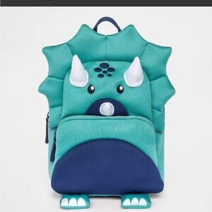 NWT Cat & Jack Dinosaur Kids Backpack - Teal and Navy